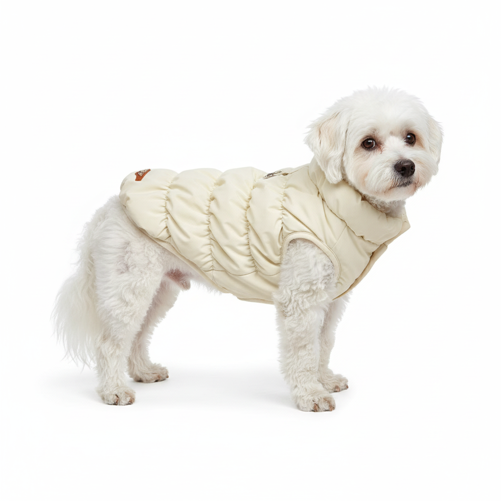 Elastic Padded Dog Jacket – Warm Winter Pet Coat (S–XL)