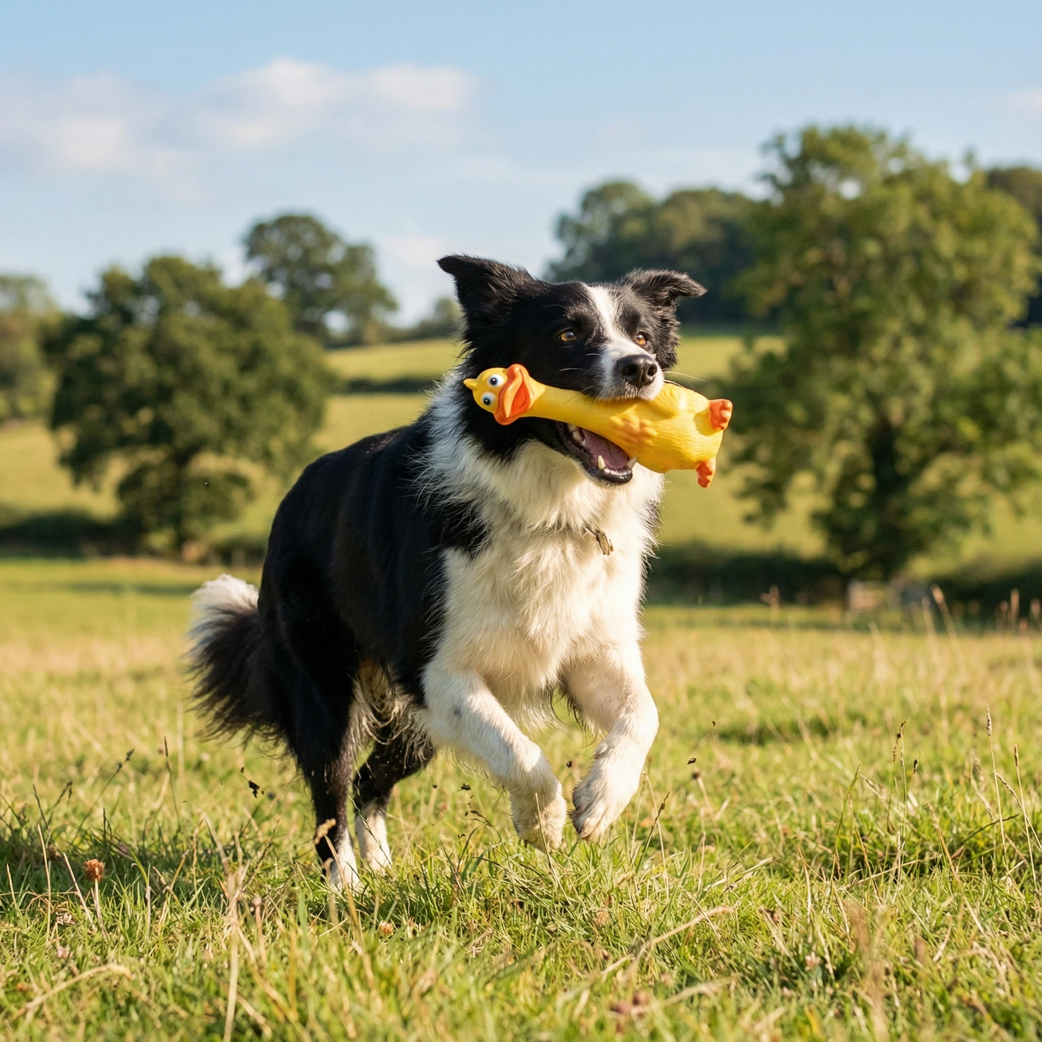 Funny Squeaky Duck Dog Toy – Interactive Chew & Play Toy for Dogs, 20 cm