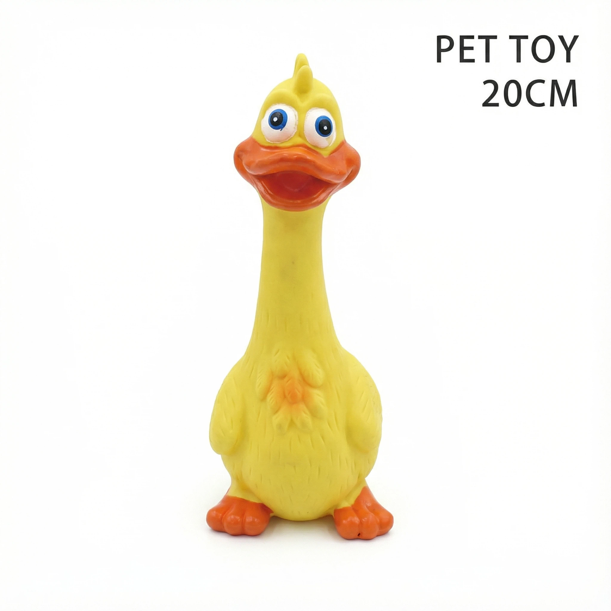 Funny Squeaky Duck Dog Toy – Interactive Chew & Play Toy for Dogs, 20 cm