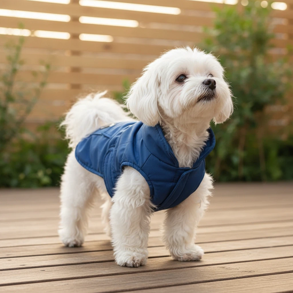 Warm Waterproof Dog Jacket with Harness – Winter Pet Coat (S–XL)