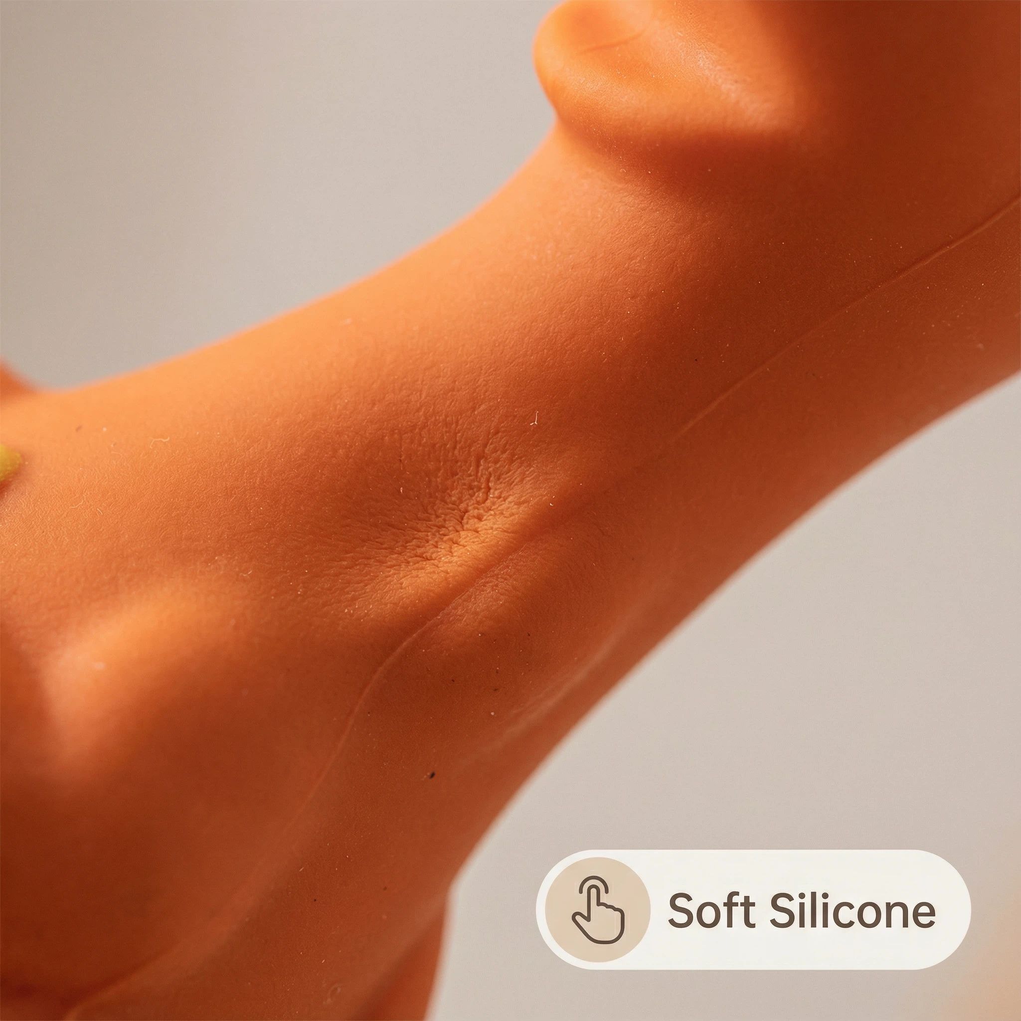 Dog-Shaped Rubber Squeaky Pet Toy – Durable Chew Toy (6.8 × 13 cm)