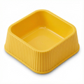 Square Pet Food Bowl – 17.5×17.5 cm