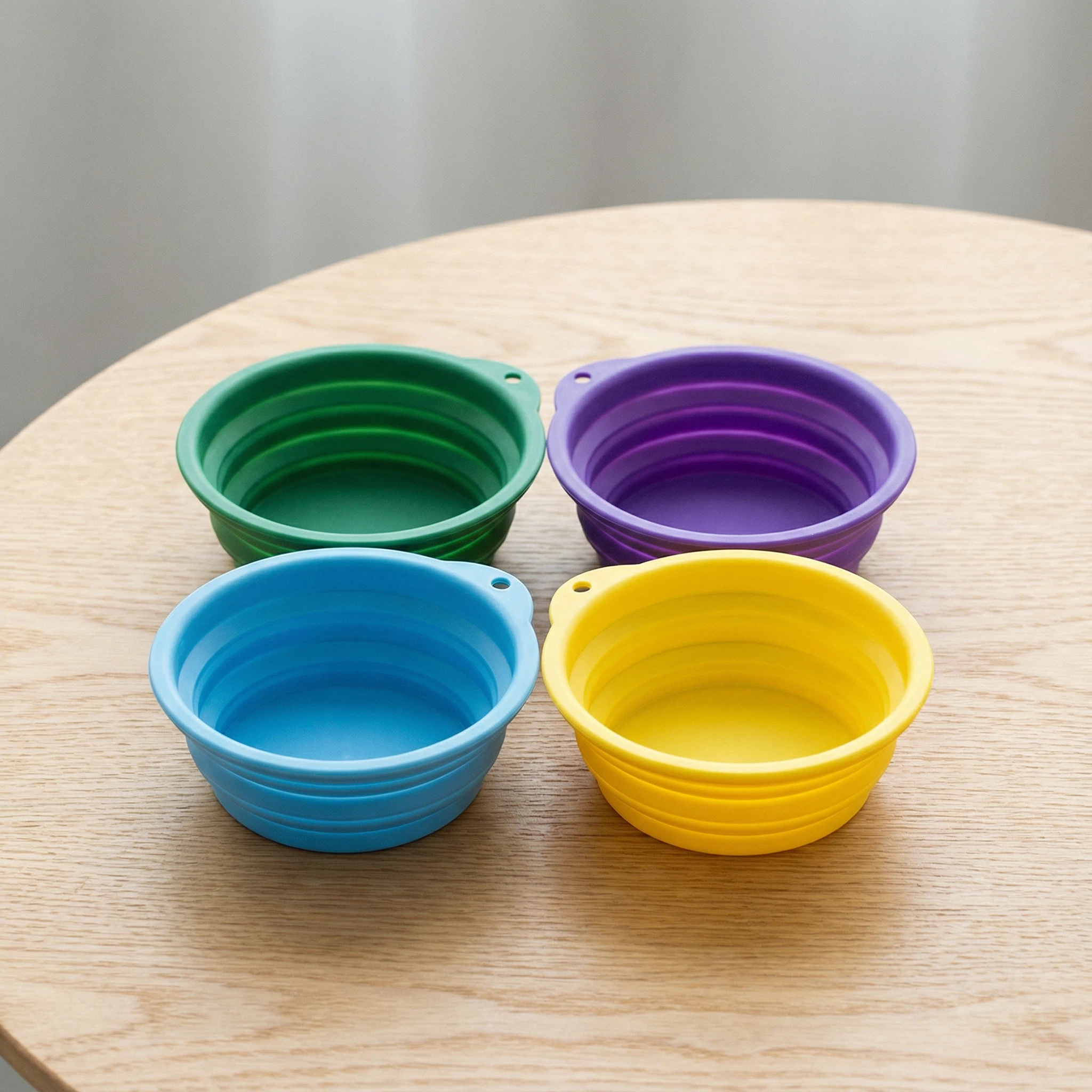 Collapsible Pet Travel Bowl – 6 cm Portable Food & Water Dish