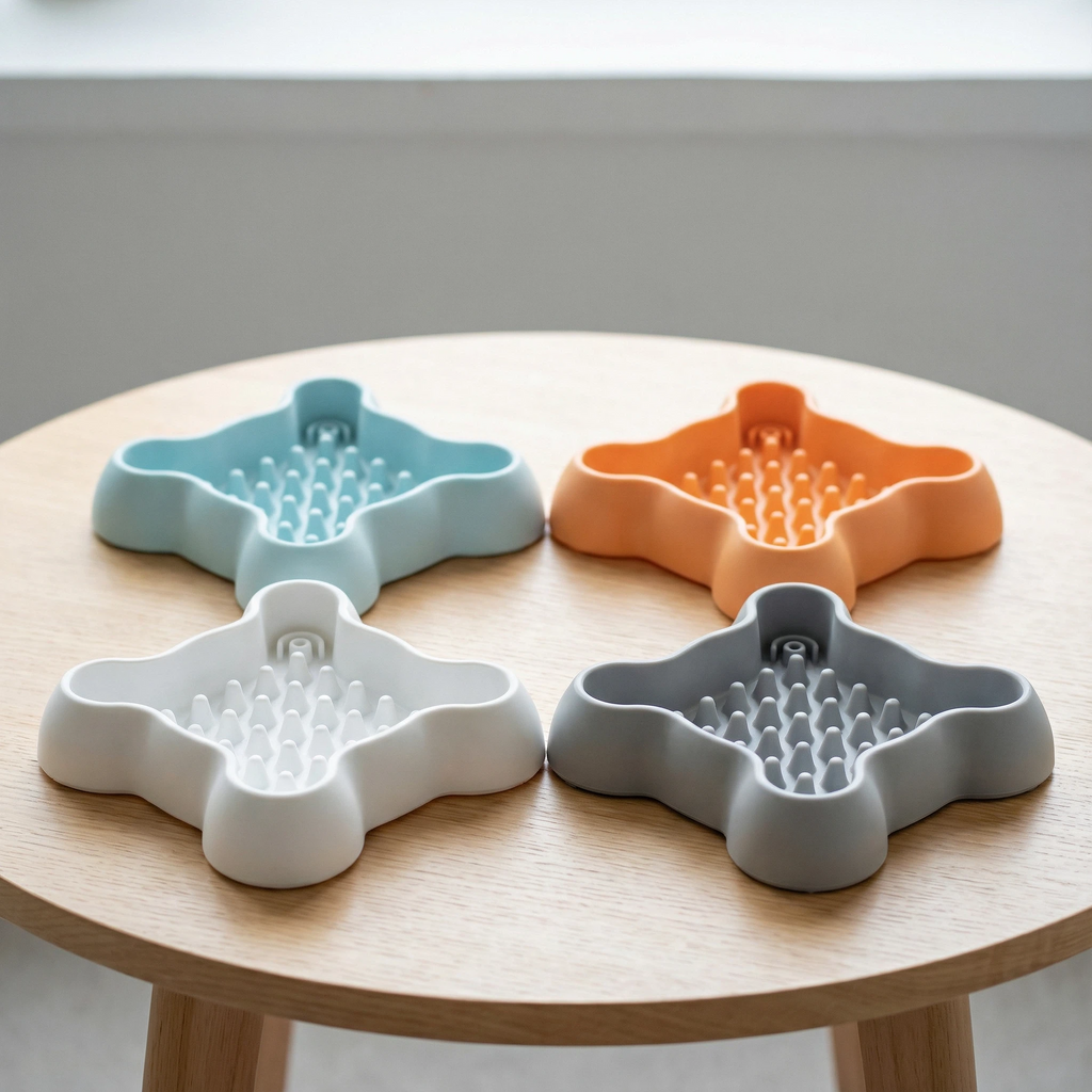 Slow Feeder Pet Bowl – Anti-Choking Feeding Dish