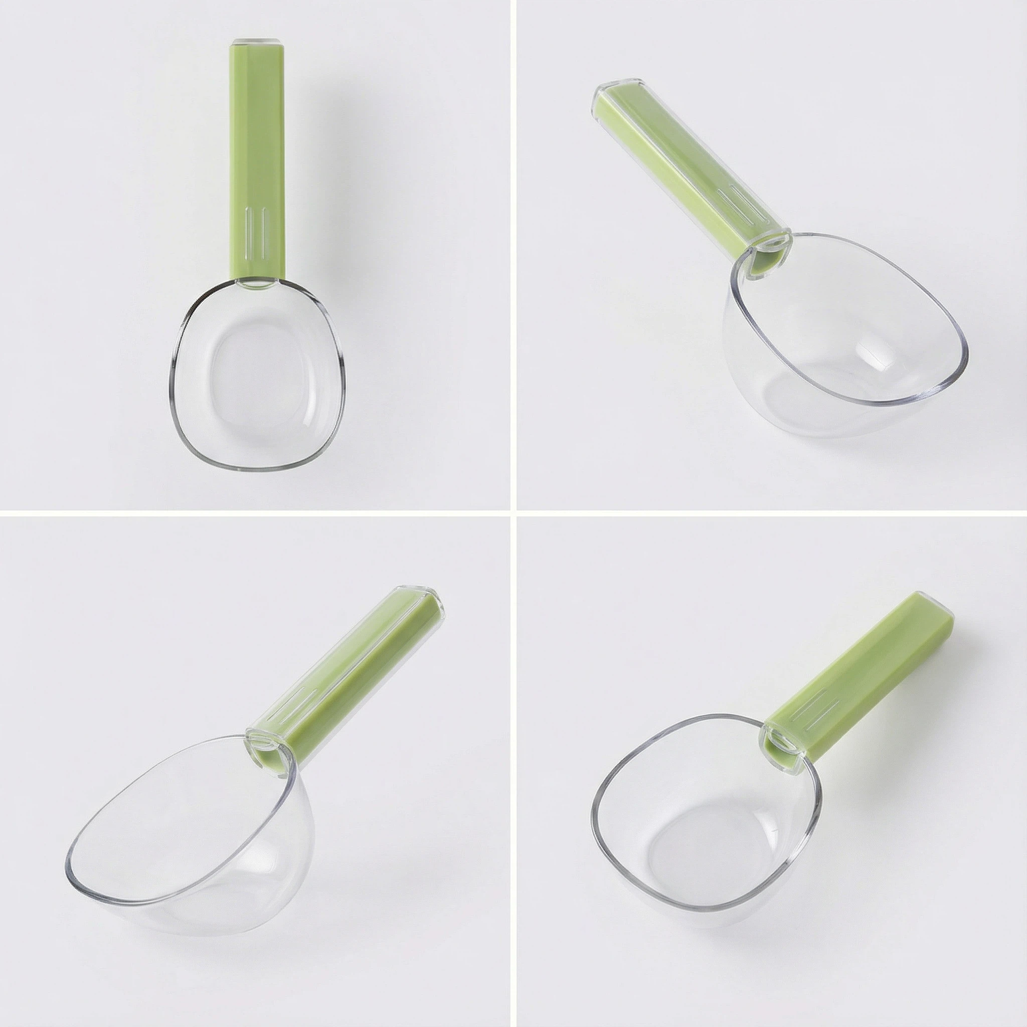 Pet Food Scoop with Clip – Sealing Dry Food Spoon