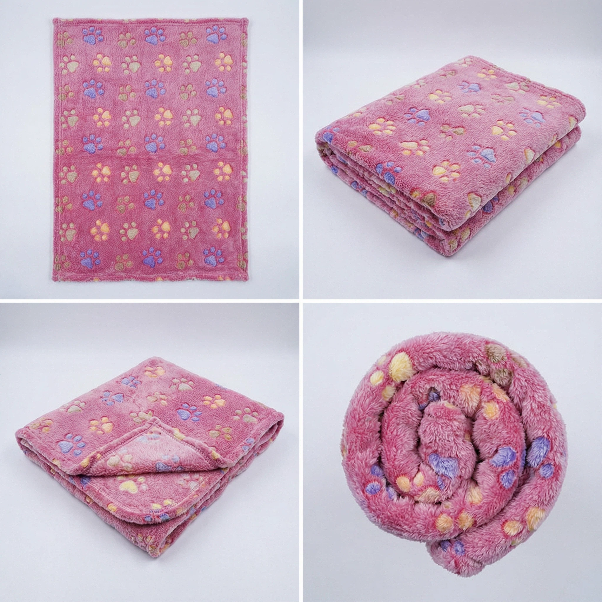 Miękki koc dla zwierząt – ciepły i przytulny koc polarowy