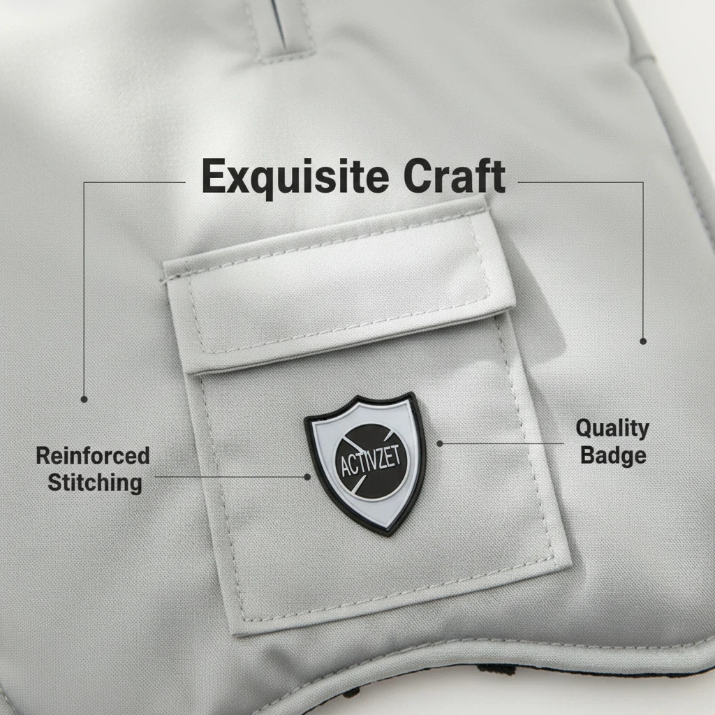 Warm Waterproof Dog Jacket with Harness – Winter Pet Coat (S–XL)