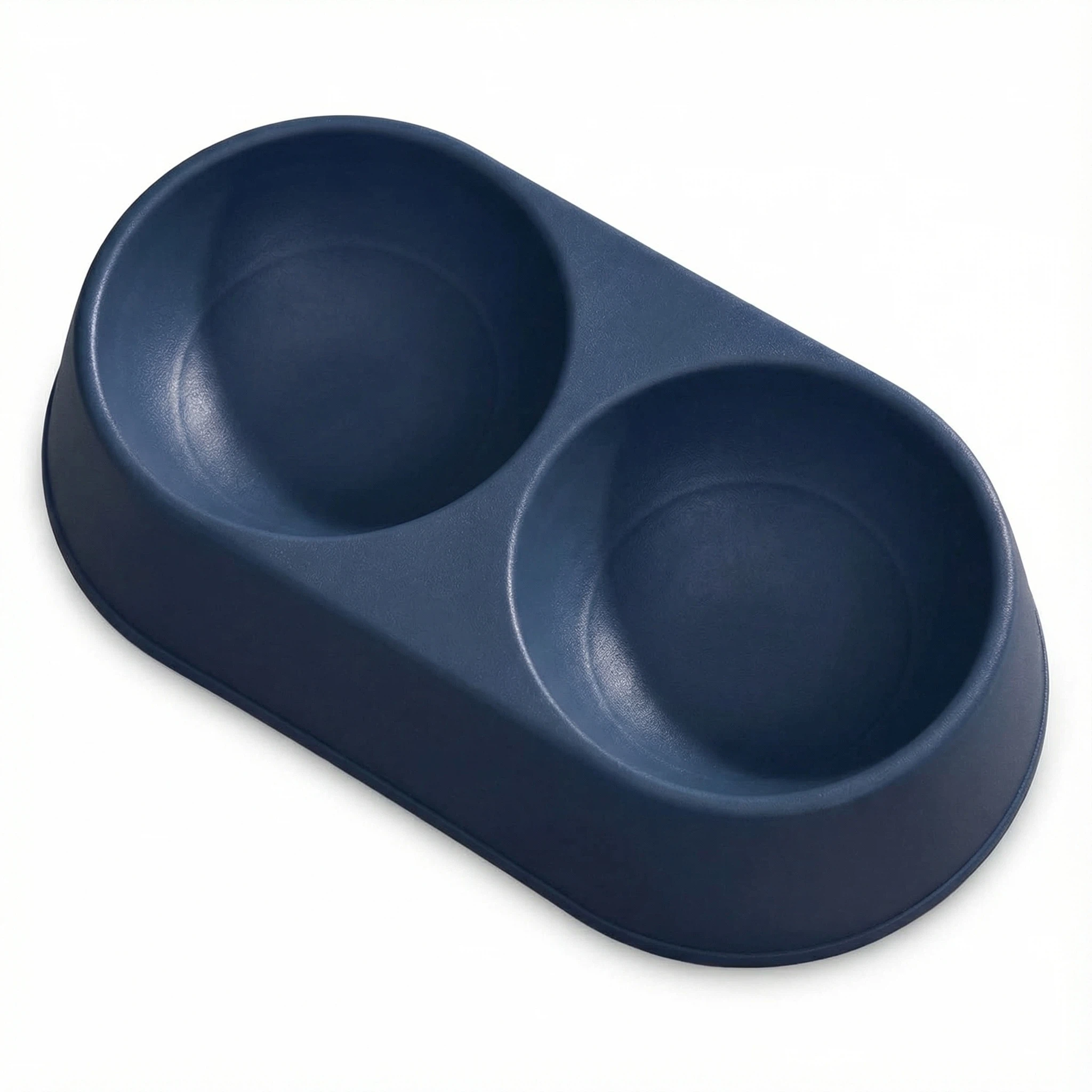 Round Double Pet Food Bowl – 27.5×15 cm