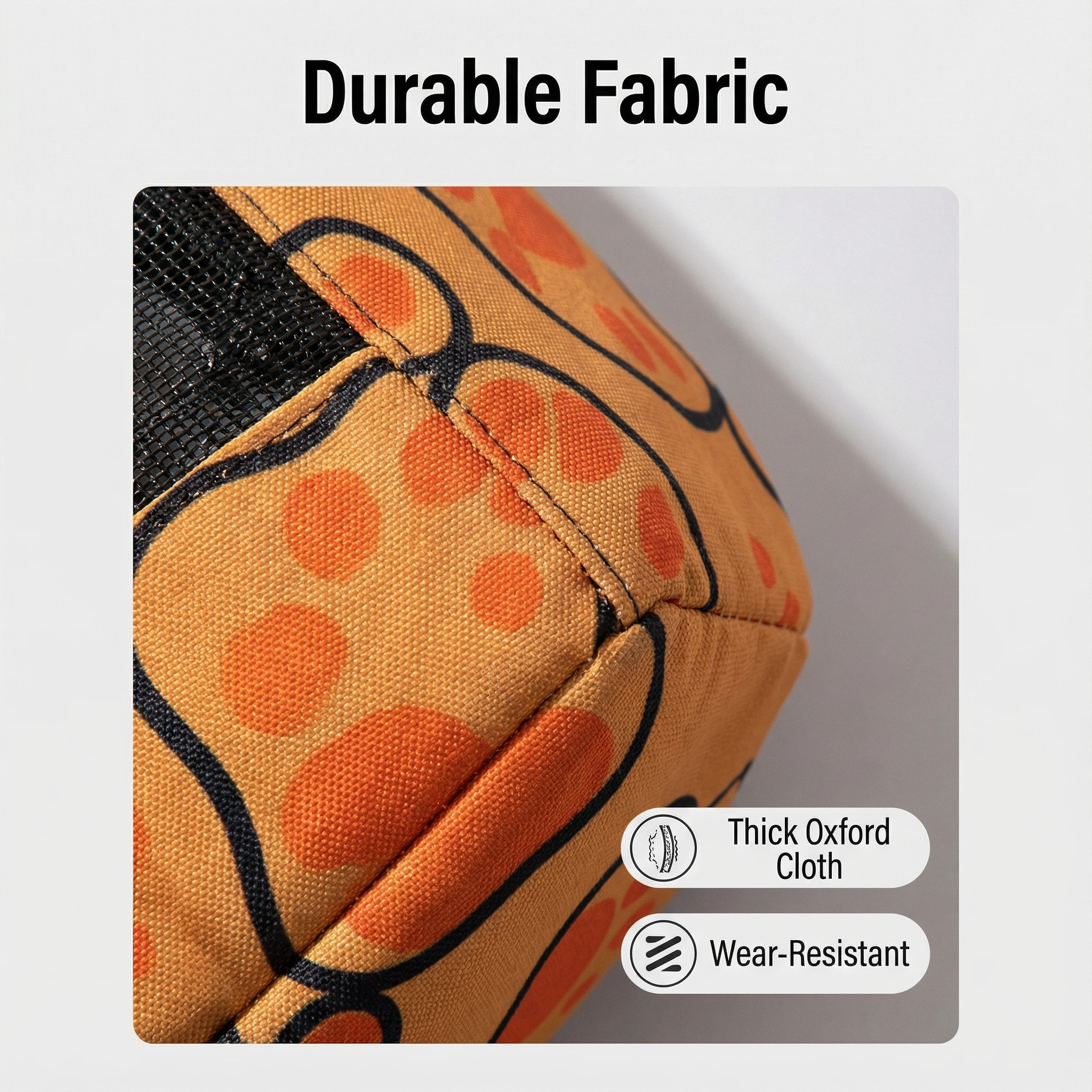 PU宠物手提包 – 便携式犬猫运输包