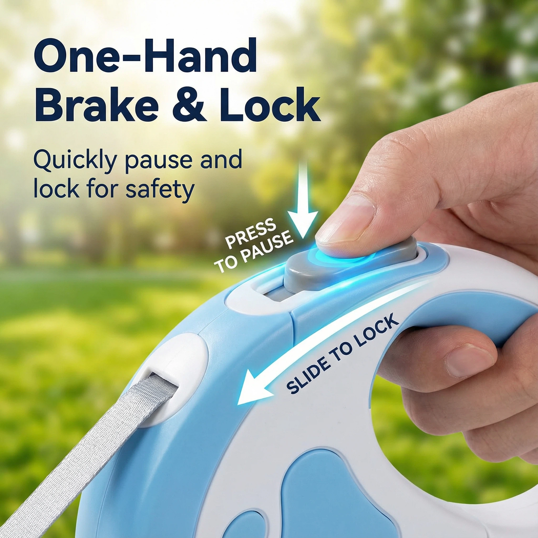 3/5米可伸缩宠物牵引绳