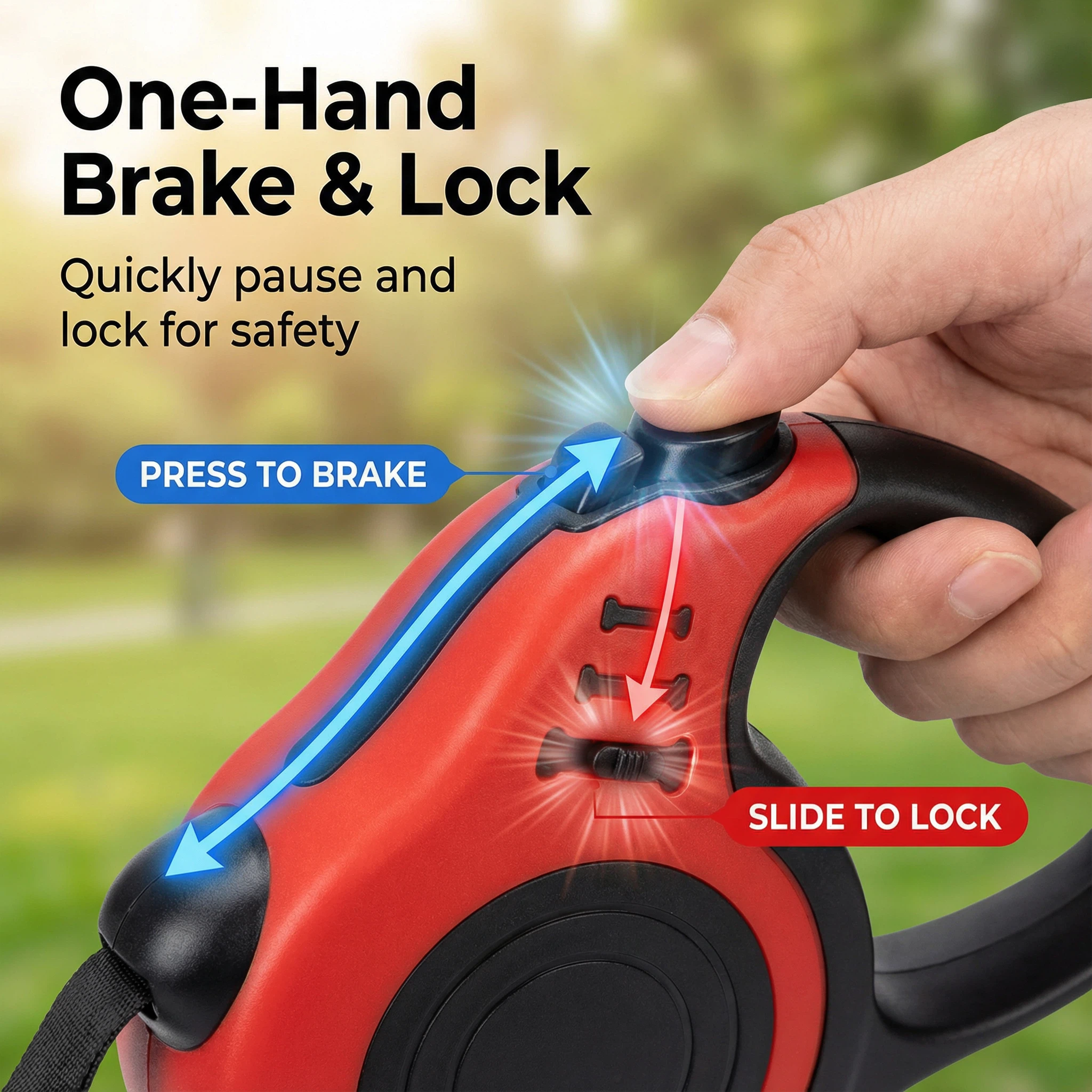 Retractable Pet Leash 3M/5M